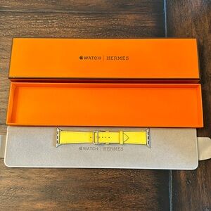 41mm Hermes Apple watch band yellow